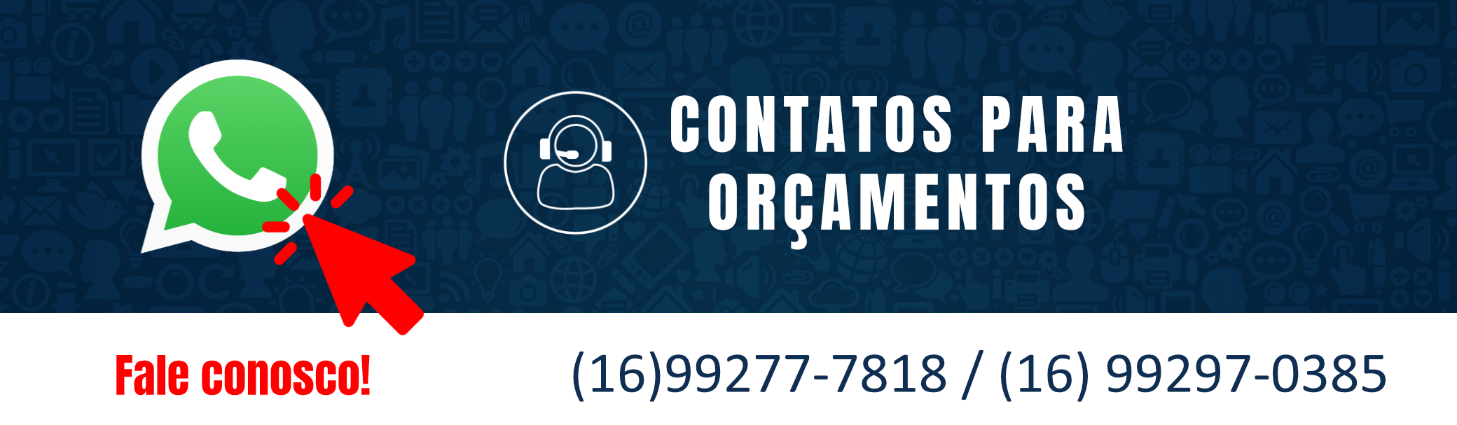 Fale conosco via whatsapp